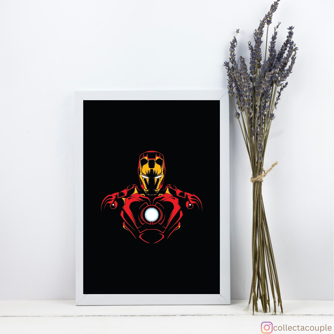 Iron Man: Minimalistic Framed Poster