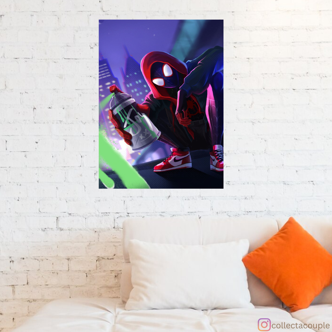 Miles Morales: Spray Paint Poster