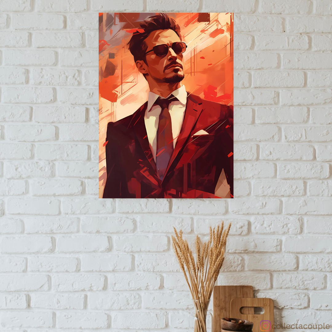 Iron Man: Tony Stark Painting Poster