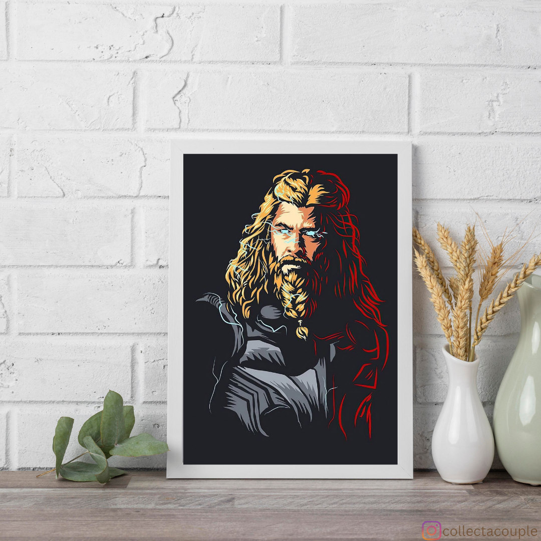 Thor: Sketch Framed Poster