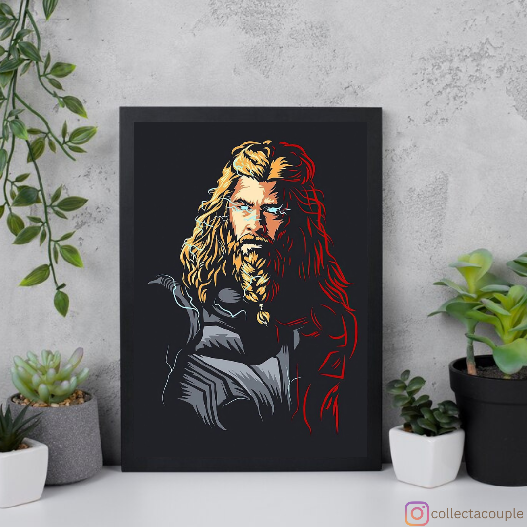 Thor: Sketch Framed Poster