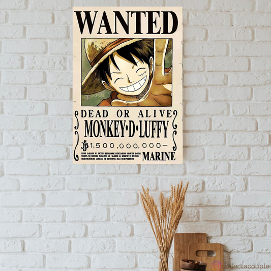 One Piece: Monkey D Luffy Wanted Poster