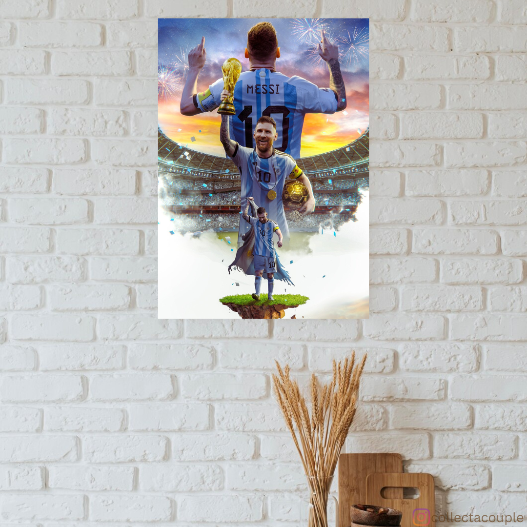 Lionel Messi: Victory Poster