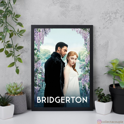 Bridgerton: Daphne and Simon Framed Poster