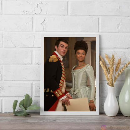 Bridgerton: Queen Charlotte and King George Framed Poster