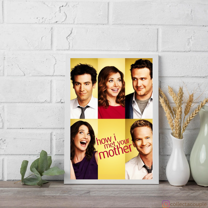 How I Met Your Mother: Cast Framed Poster