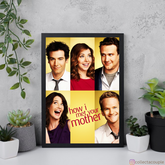 How I Met Your Mother: Cast Framed Poster