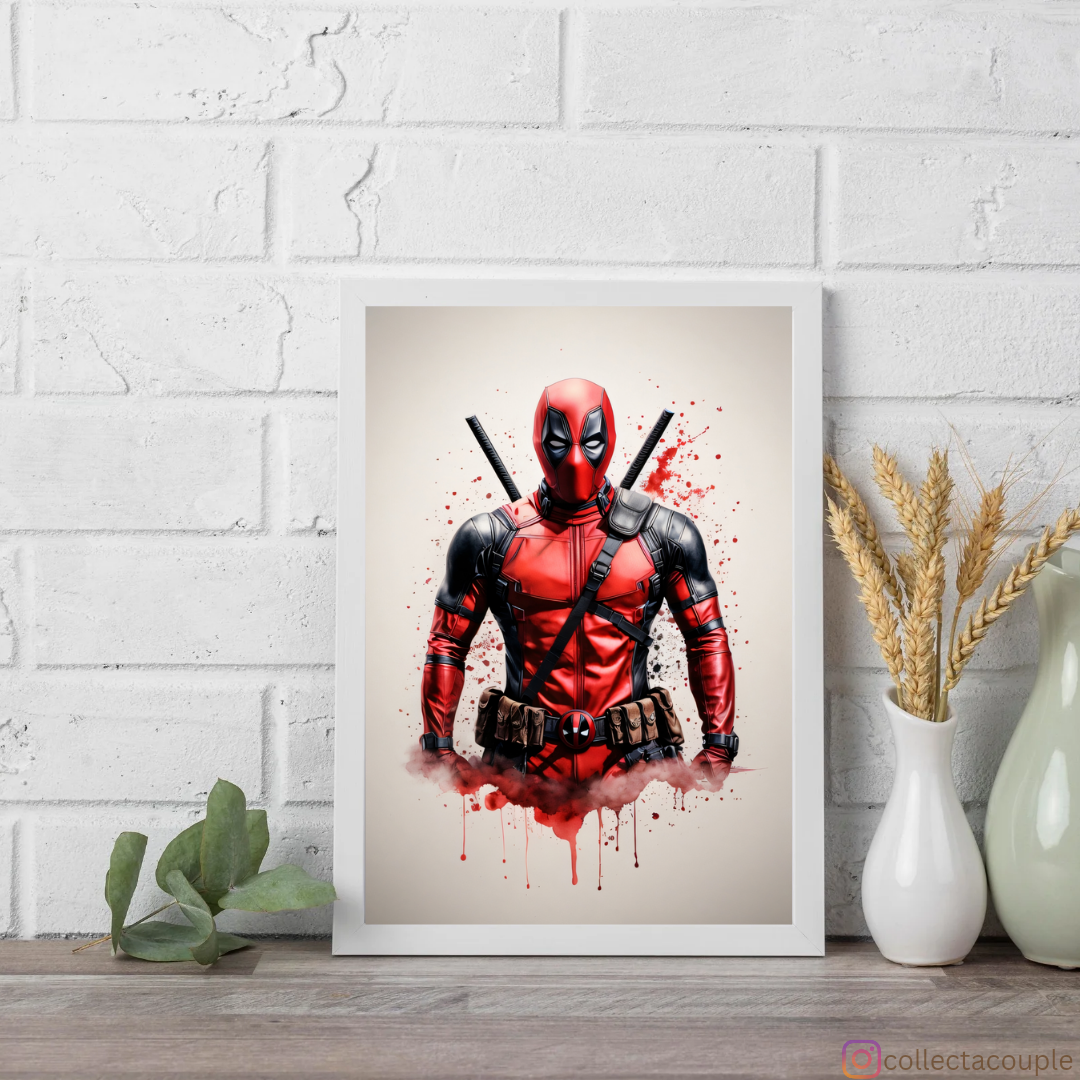 Deadpool: Splash Framed Poster