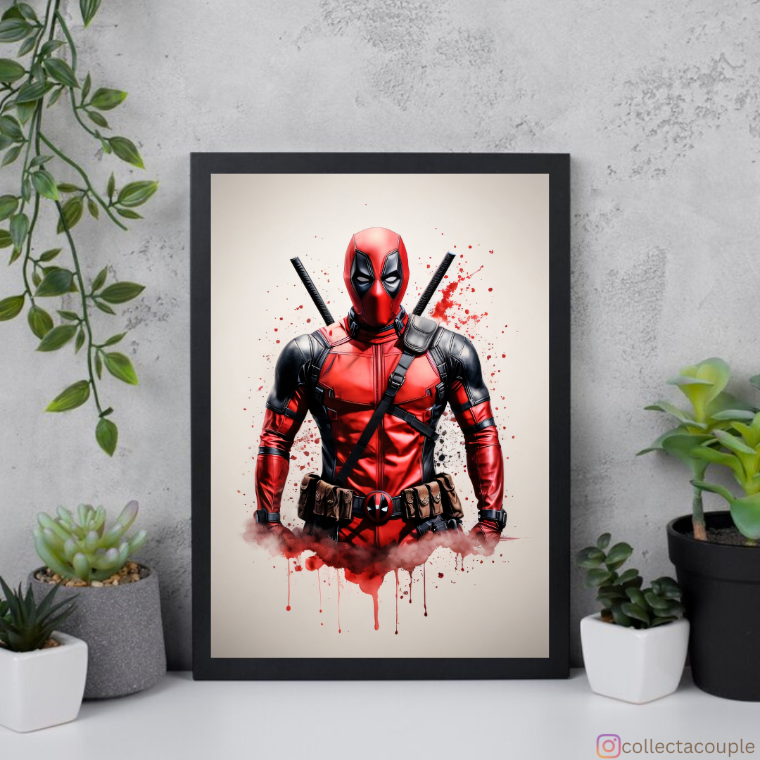 Deadpool: Splash Framed Poster – CollectACouple