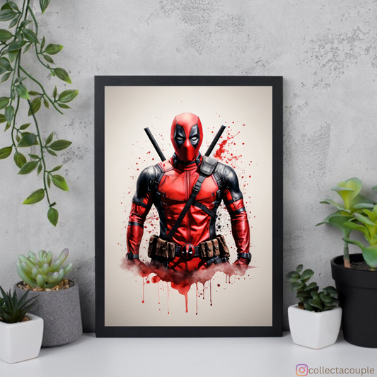 Deadpool: Splash Framed Poster