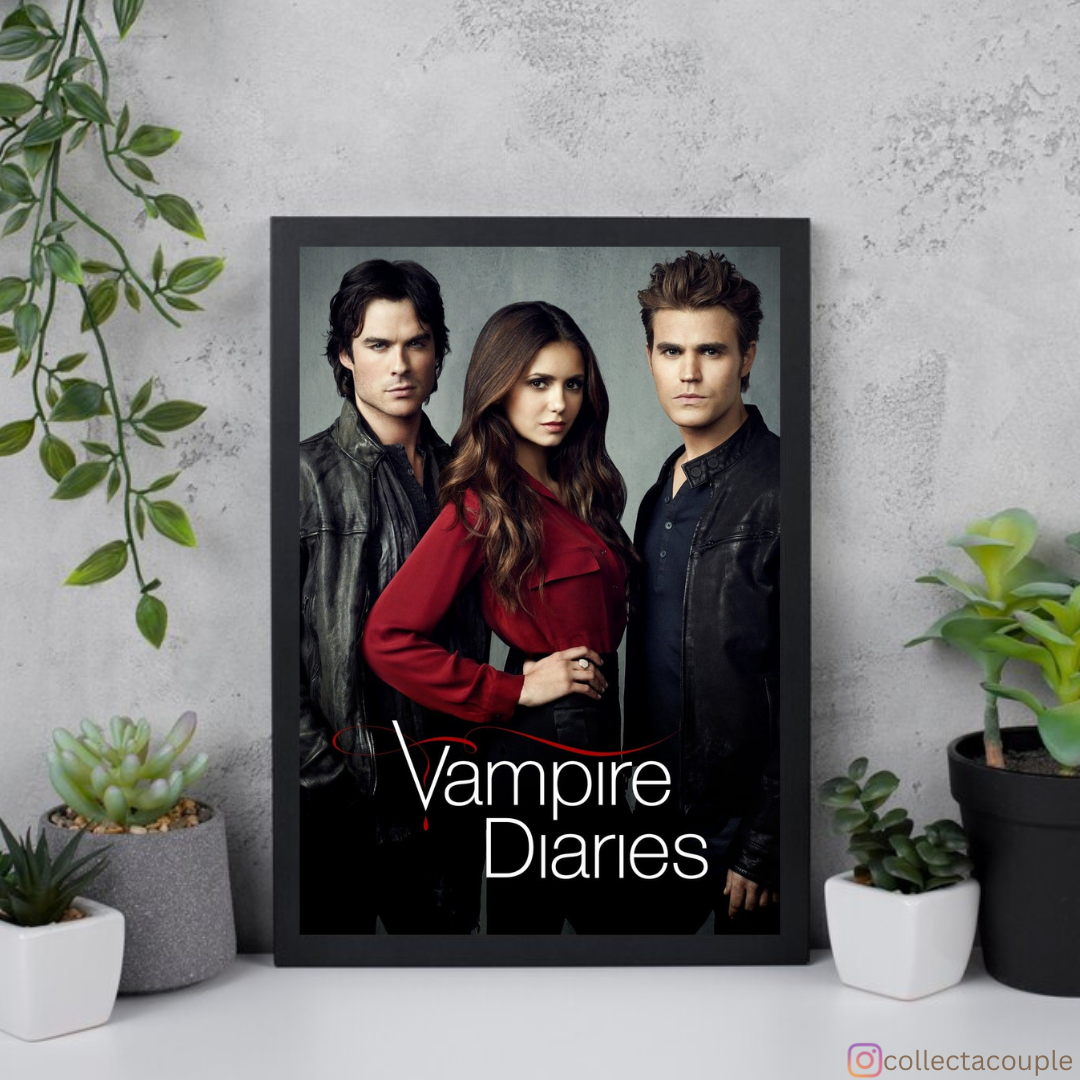 Vampire Diaries: Trio 1 Framed Poster