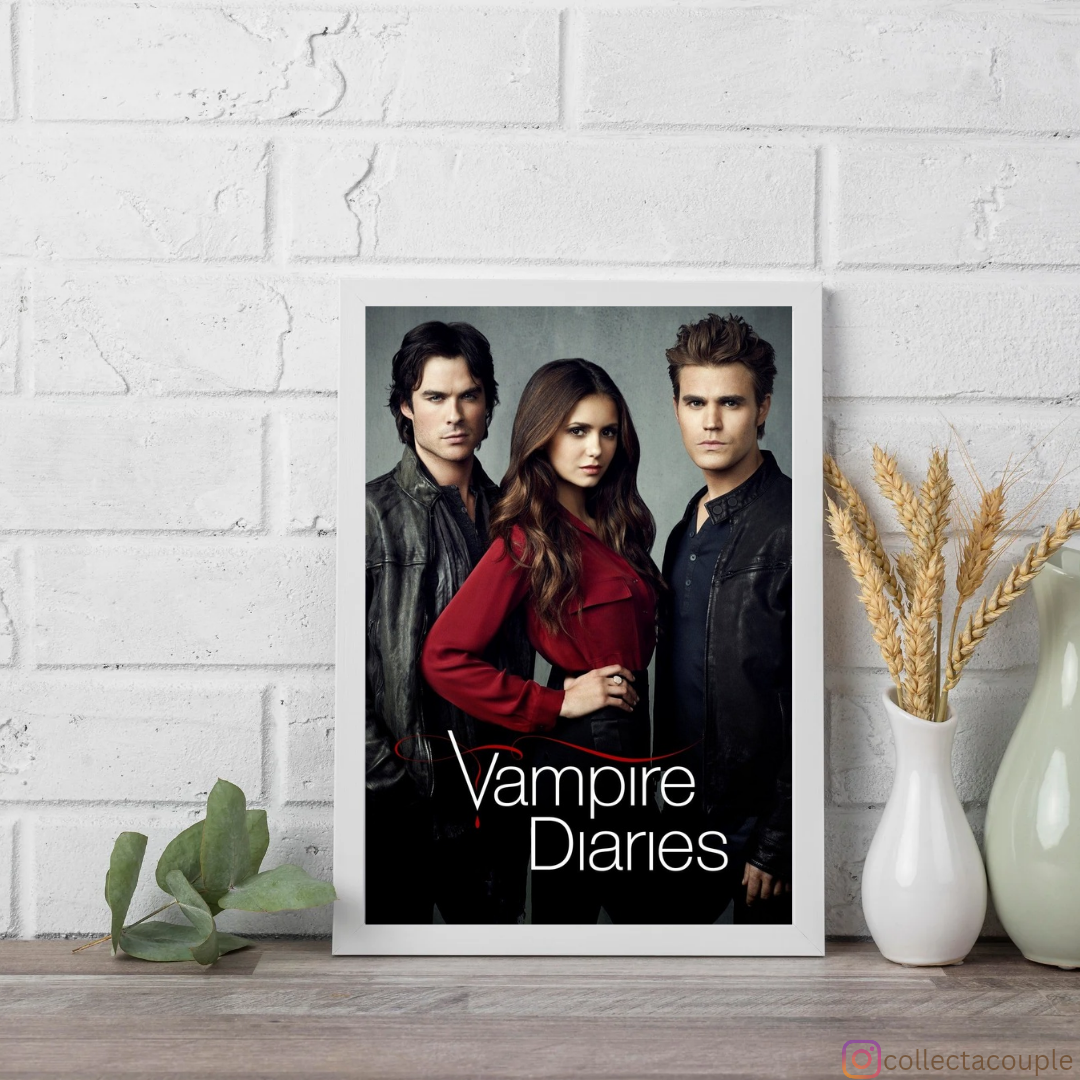 Vampire Diaries: Trio 1 Framed Poster