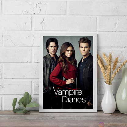 Vampire Diaries: Trio 1 Framed Poster