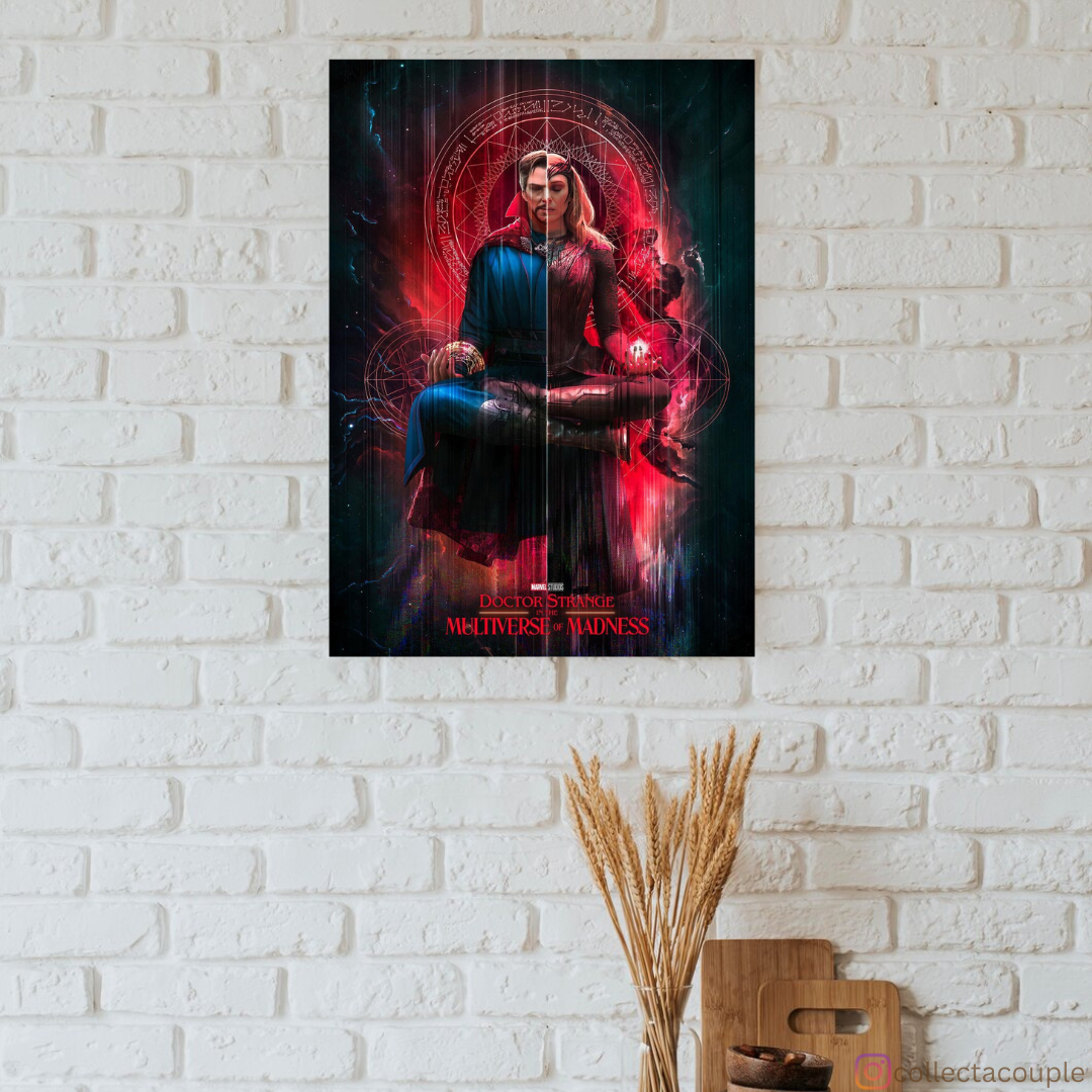 Multiverse of Madness: Doctor Strange and Wanda Poster