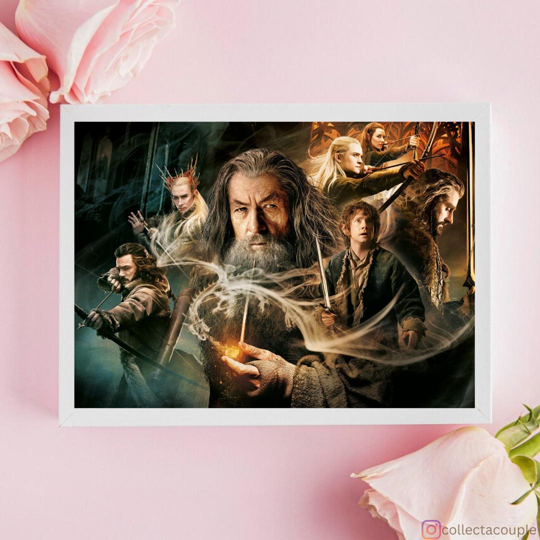 The Lord of the Rings: Cast Framed Poster