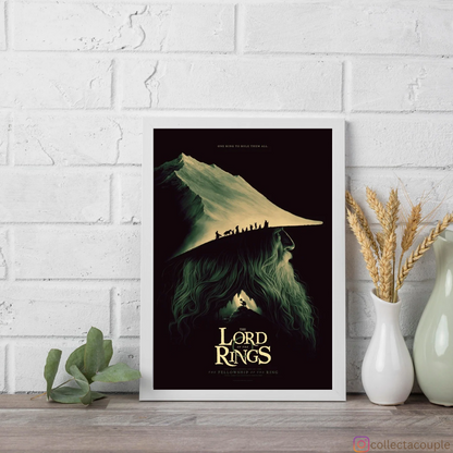 The Lord of the Rings: The Fellowship of the Ring Collage Framed Poster