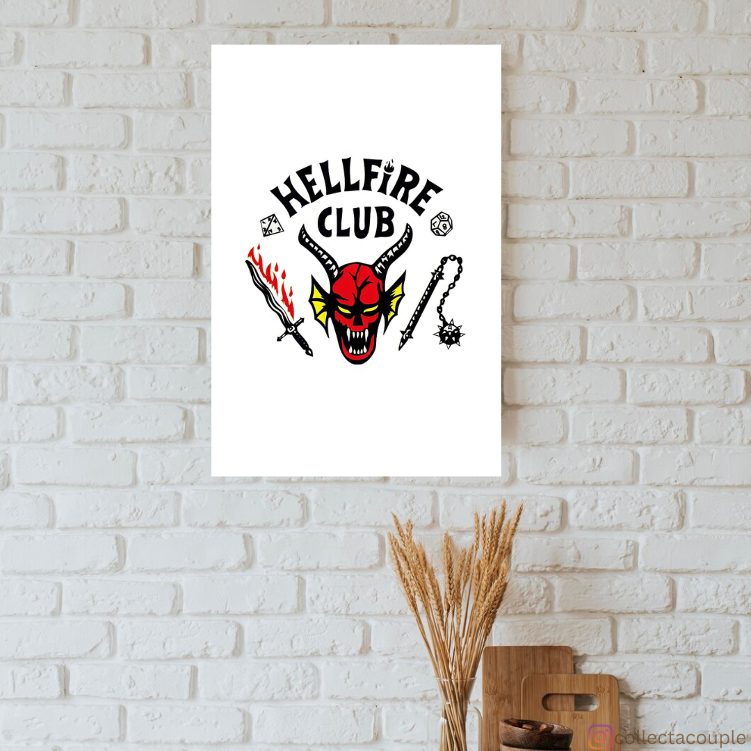 Stranger Things: Hellfire Club Logo Poster