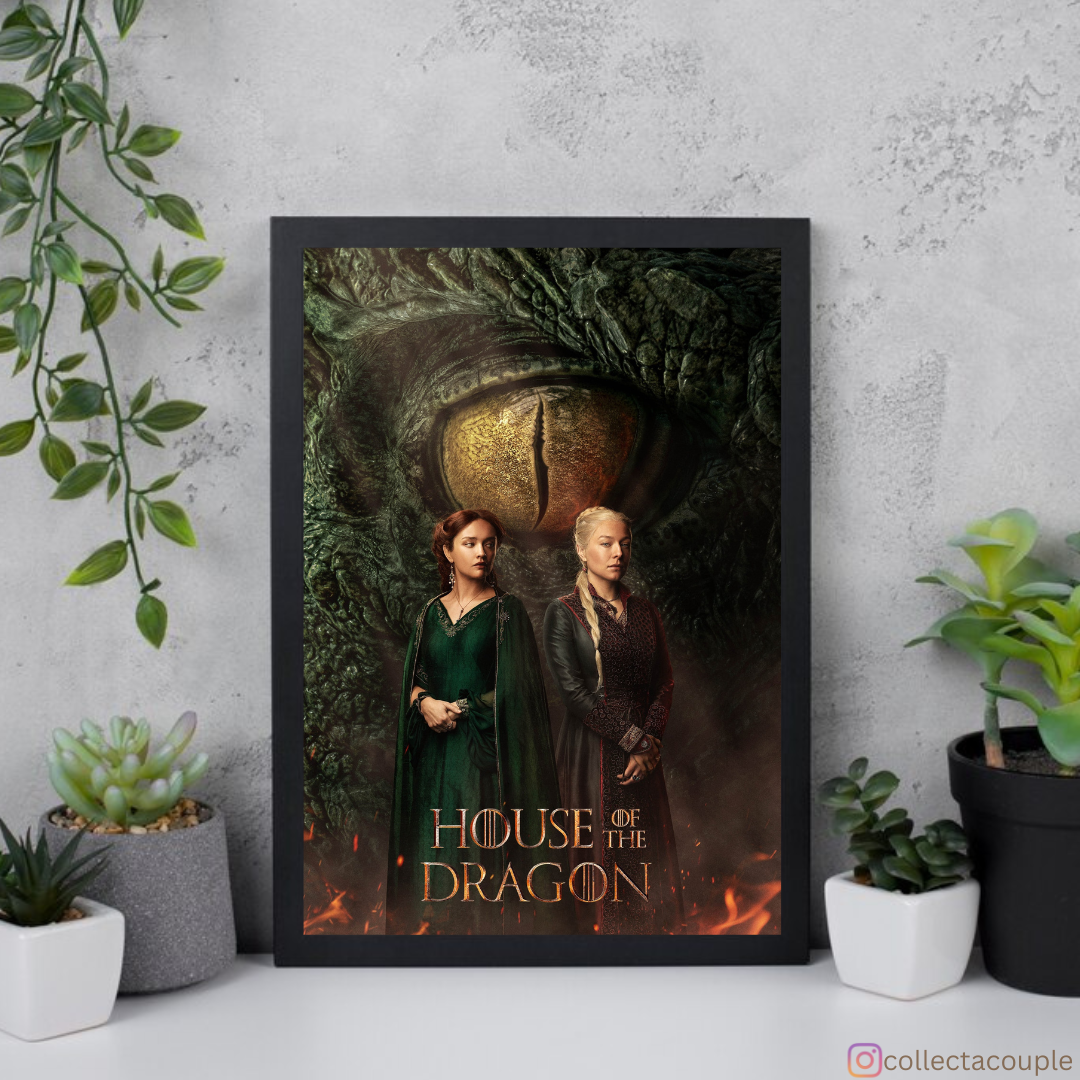 House of The Dragon: Rhaenyra & Alicent 1 Framed Poster