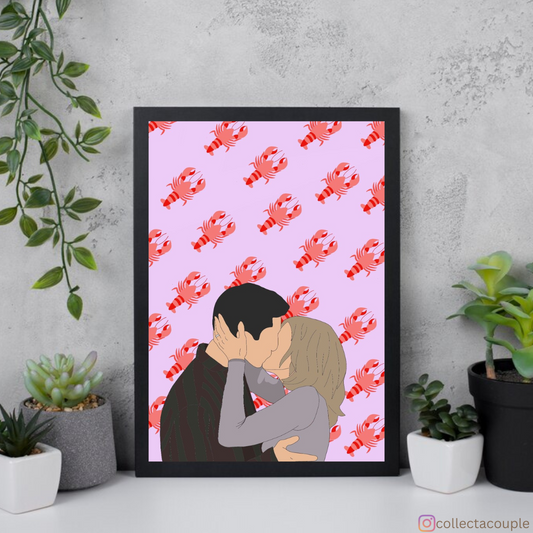 Friends: You're my Lobster Framed Poster