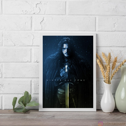 Game of Thrones: Jon Snow Framed Poster