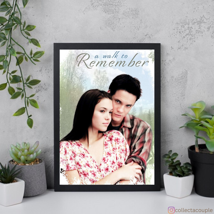 A Walk to Remember: Jamie and Landon Framed Poster