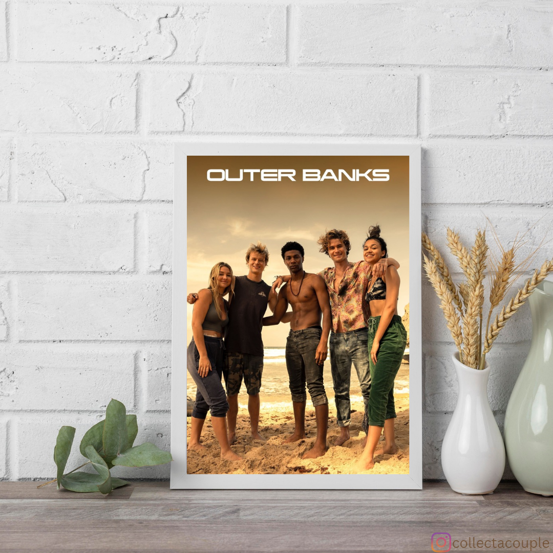 Outer Banks: Cast Framed Poster