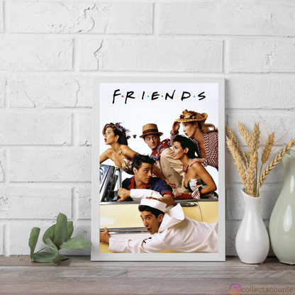 Friends: Cast 3 Framed Poster