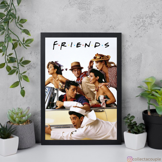 Friends: Cast 3 Framed Poster