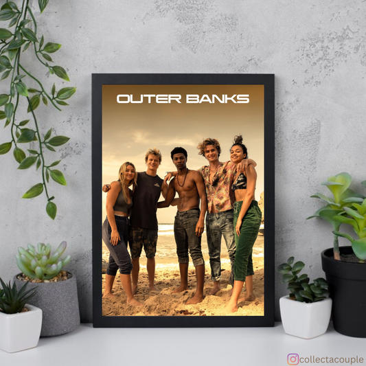 Outer Banks: Cast Framed Poster