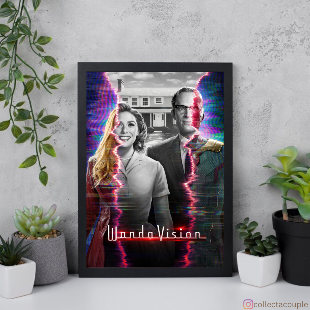 WandaVision: Split Framed Poster