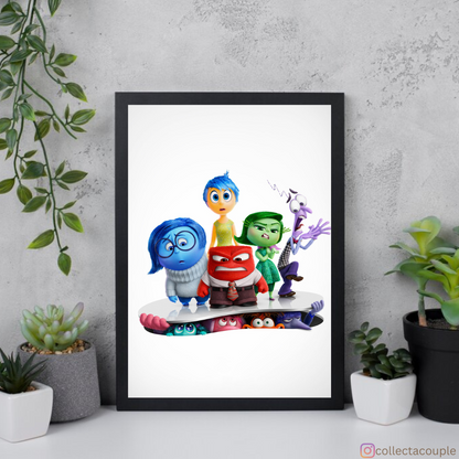 Inside Out 2: Emotions Framed Poster