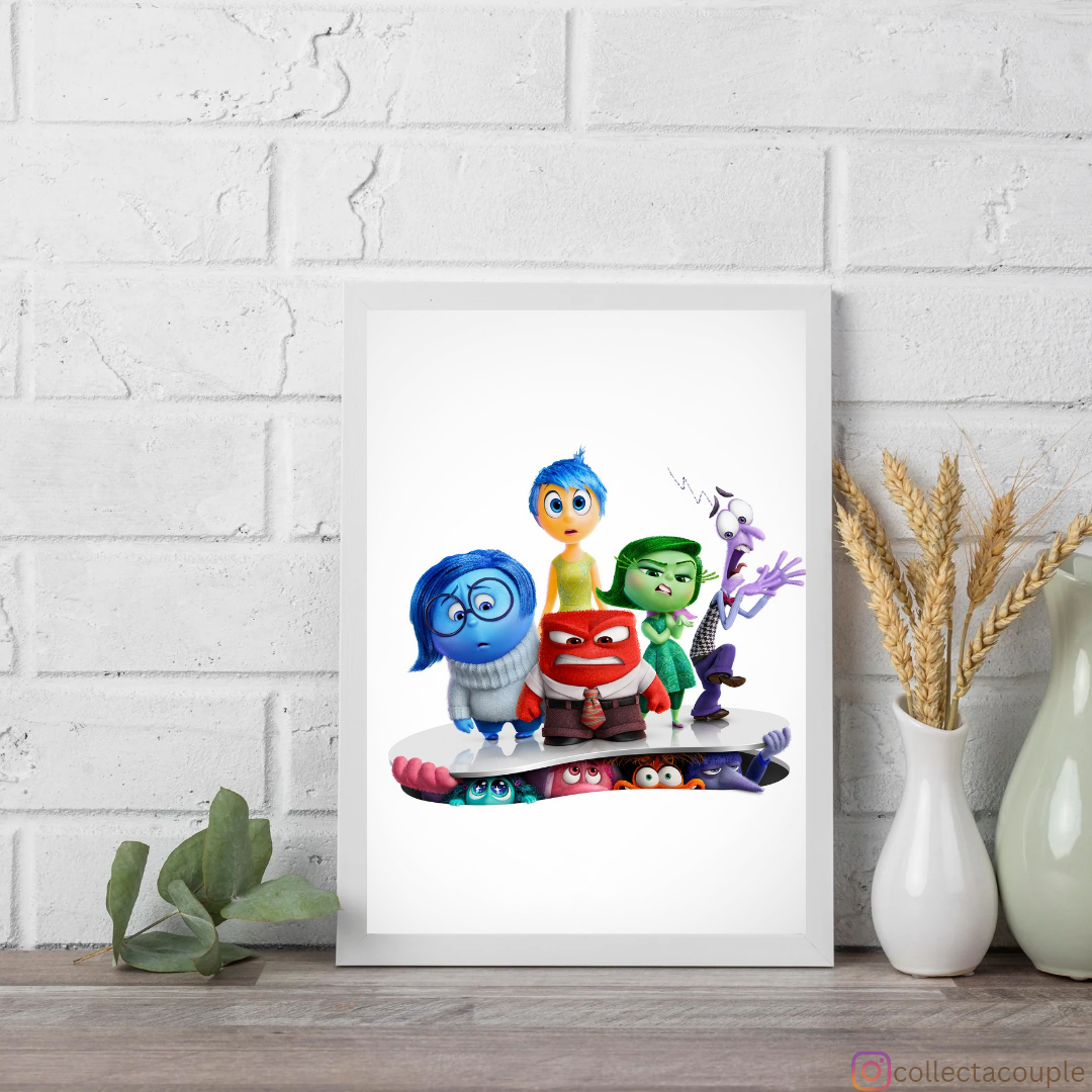 Inside Out 2: Emotions Framed Poster