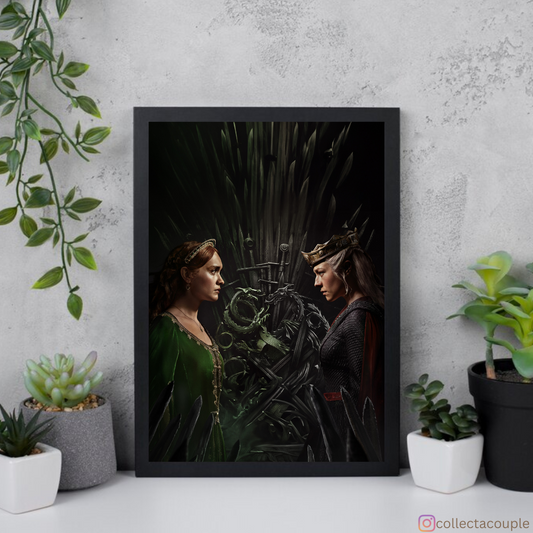 House of The Dragon: Rhaenyra & Alicent 2 Framed Poster