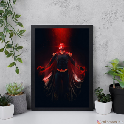 The Boys: Homelander Laser Framed Poster