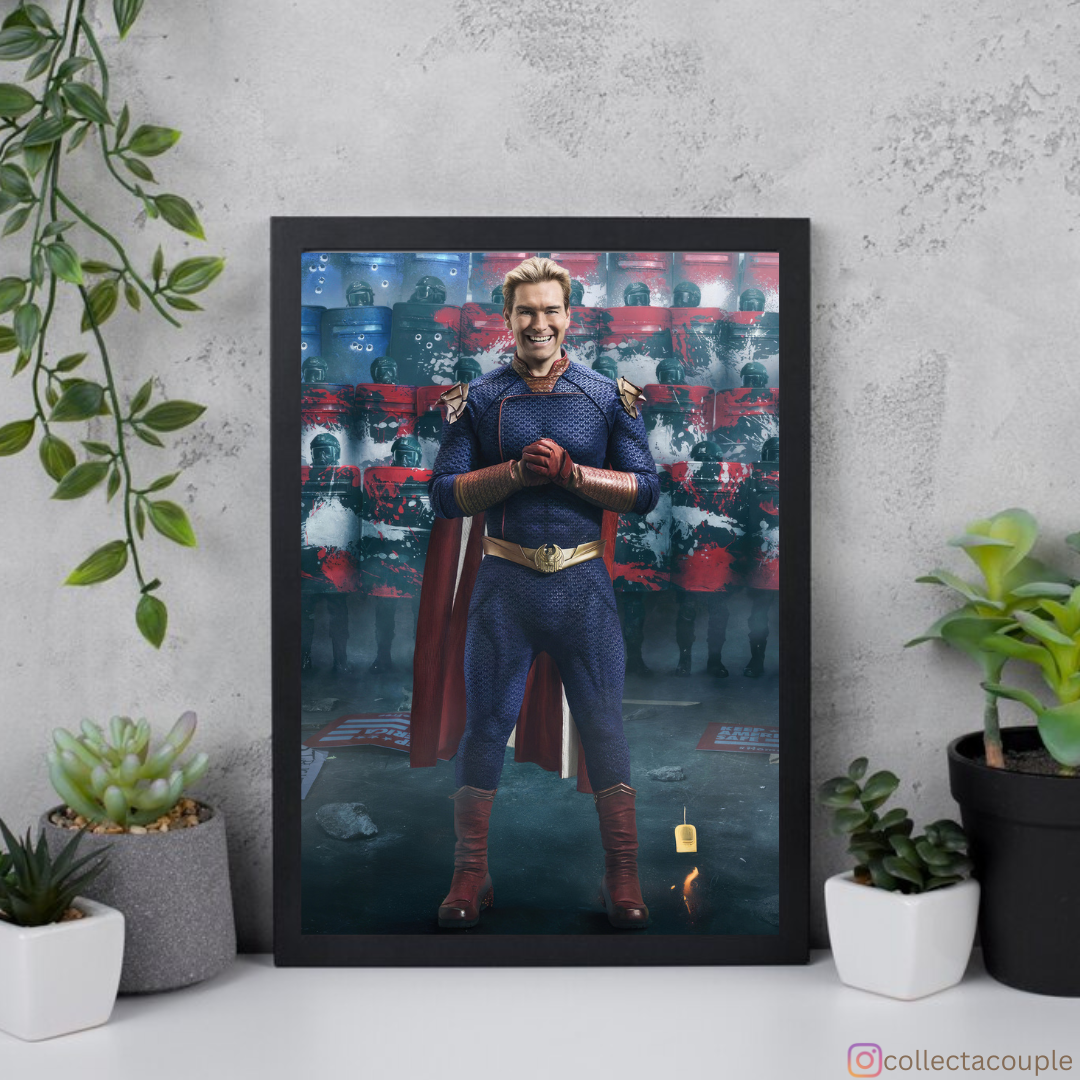 The Boys: Homelander Pose 3 Framed Poster