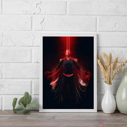 The Boys: Homelander Laser Framed Poster