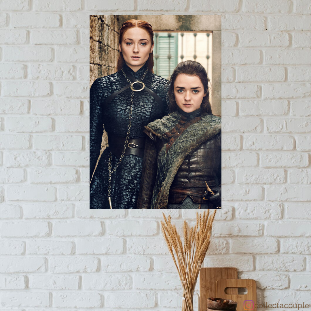 Game of Thrones: Sansa & Arya Stark Poster