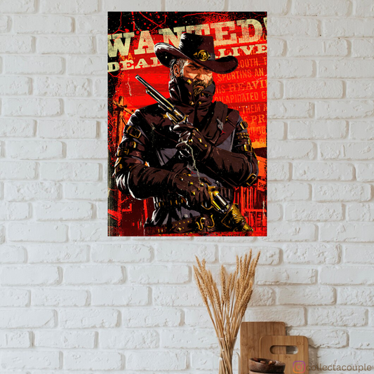 Red Dead Redemption II: Wanted Poster