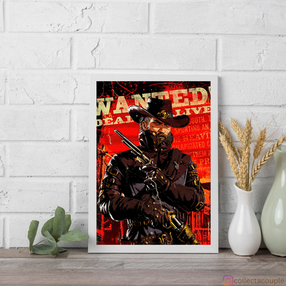 Red Dead Redemption II: Wanted Framed Poster