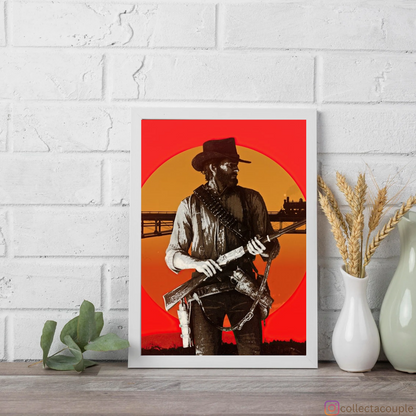 Red Dead Redemption II: Arthur Morgan Pose Framed Poster