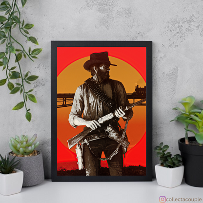 Red Dead Redemption II: Arthur Morgan Pose Framed Poster