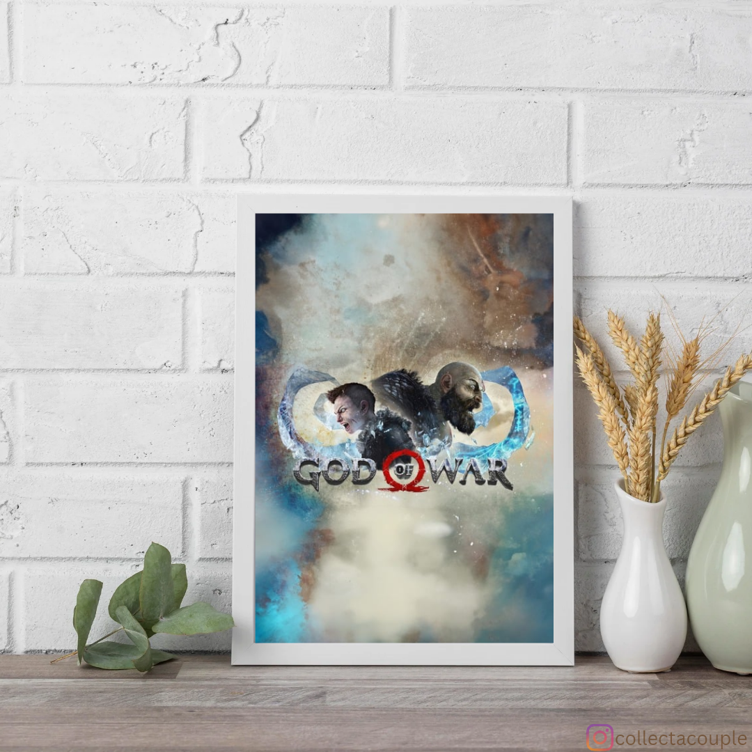 God of War: Kratos & Arteus Framed Poster