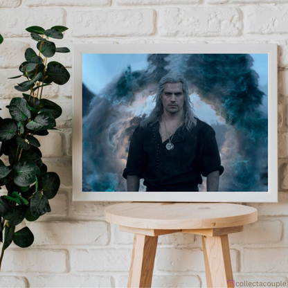 The Witcher: Geralt Pose Framed Poster