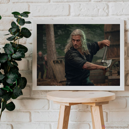 The Witcher: Geralt Pose 2 Framed Poster