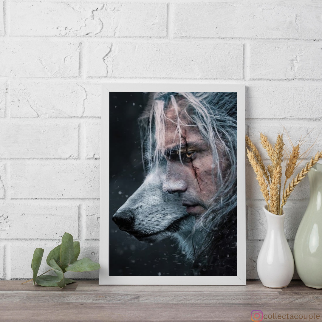 The Witcher: White Wolf Framed Poster