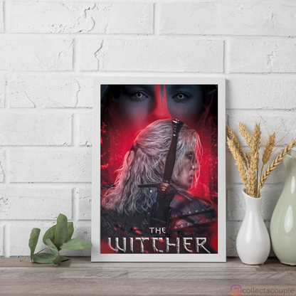 The Witcher: Geralt Pose 3 Framed Poster