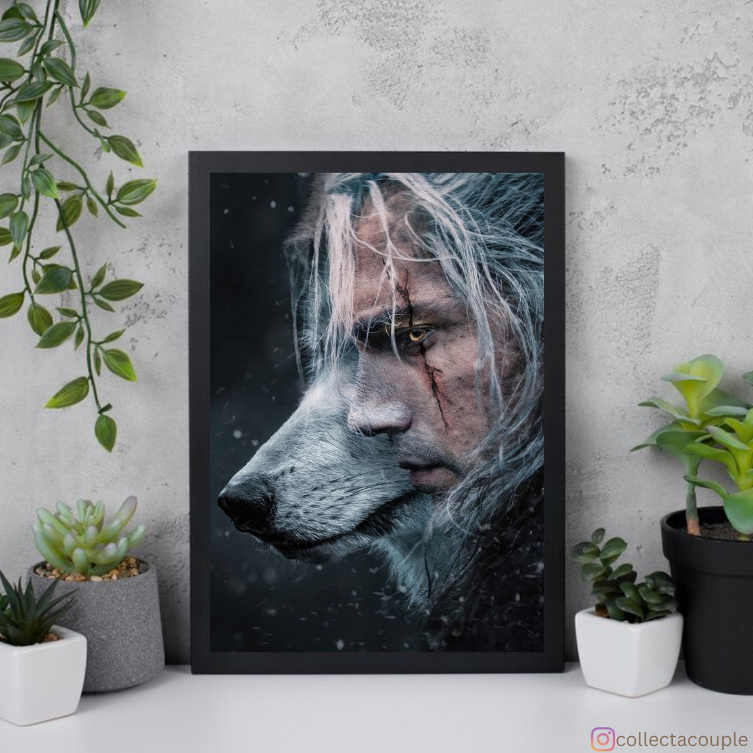 The Witcher: White Wolf Framed Poster