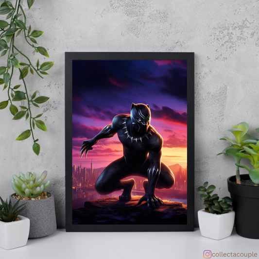 Black Panther: At the Top Framed Poster