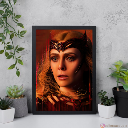 WandaVision: Scarlet Witch Framed Poster