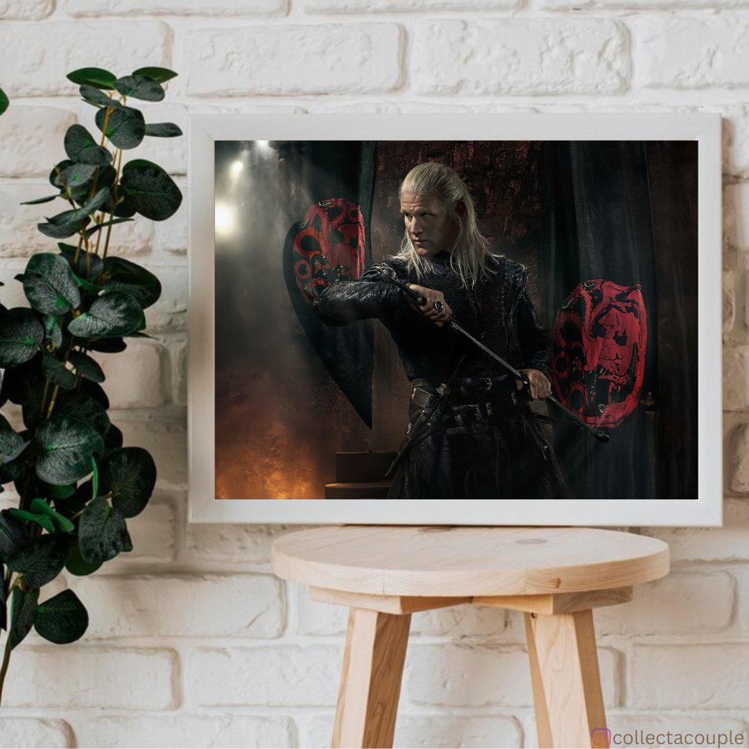 House of Dragon: Daemon Targaryen Pose Framed Poster